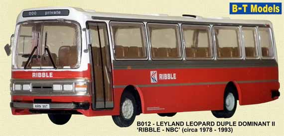 Ribble Leyland Leopard Duple Dominant NBC